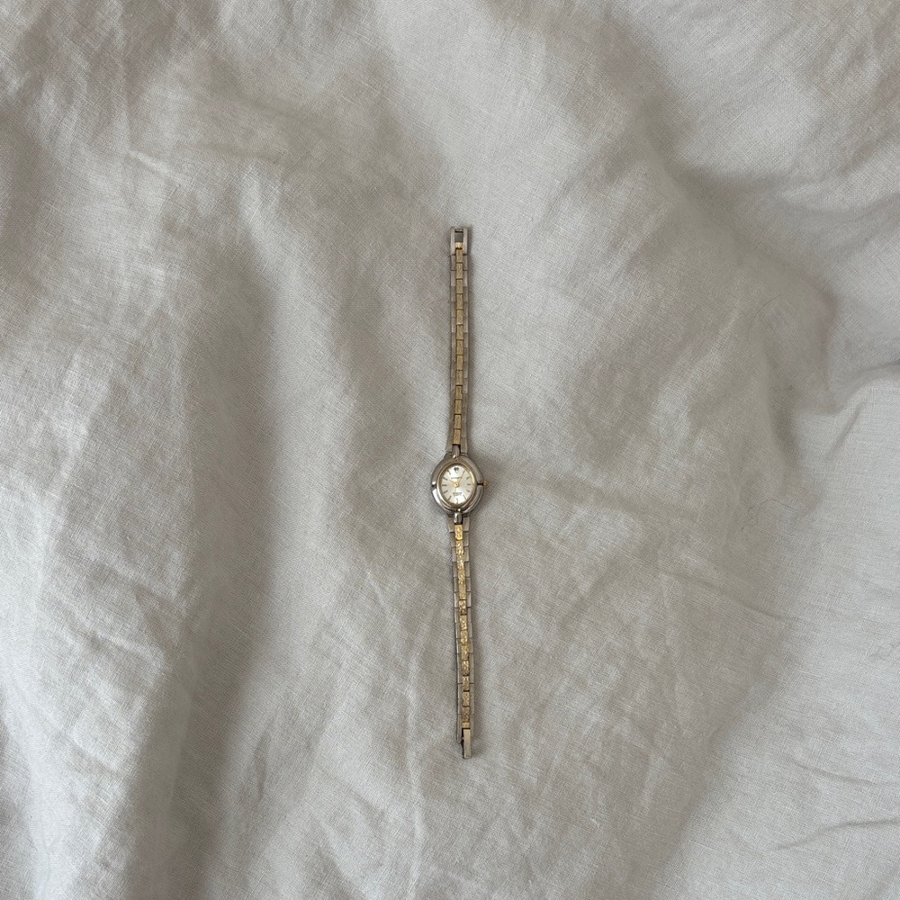 vintage gold watch